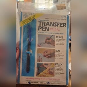 Vintage EZ International Pressure-Fax Transfer Pen Kit – Sealed – For Craft,...